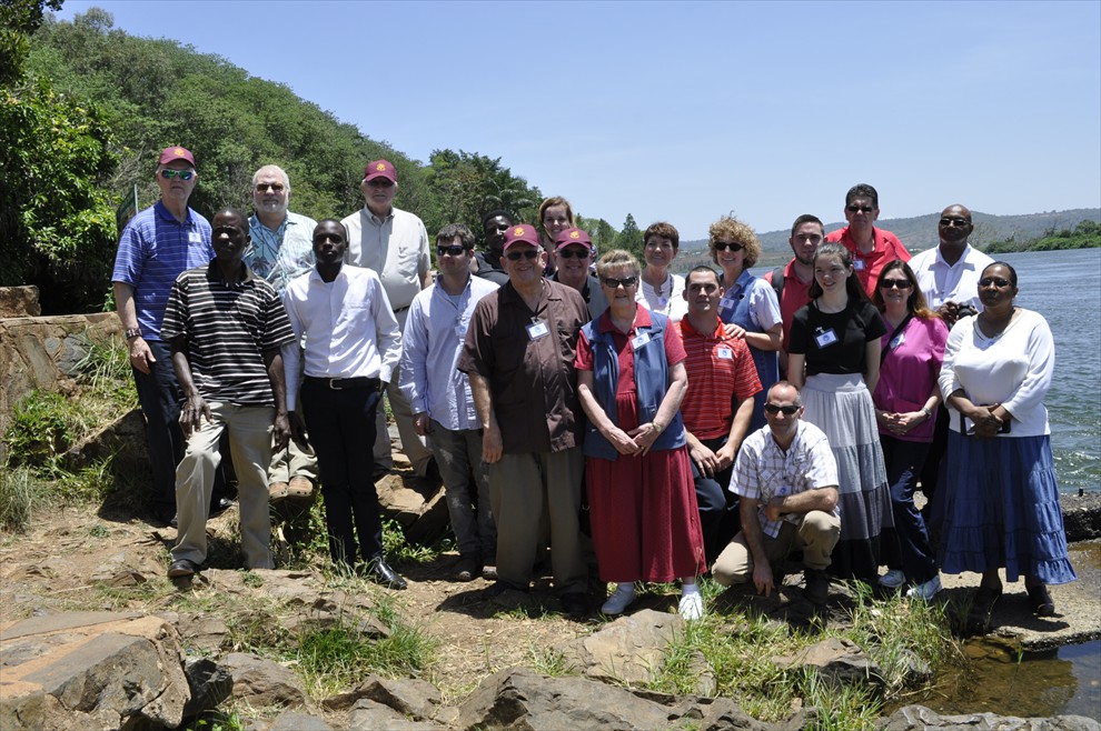 The March 2017 Mission Team at the Nile River